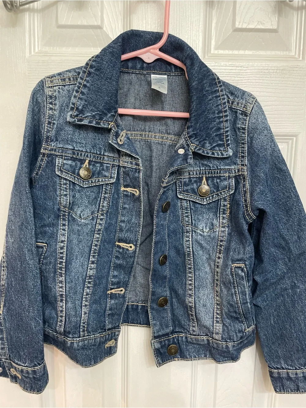 Carter's Blue Denim Jean Jacket for Kids
